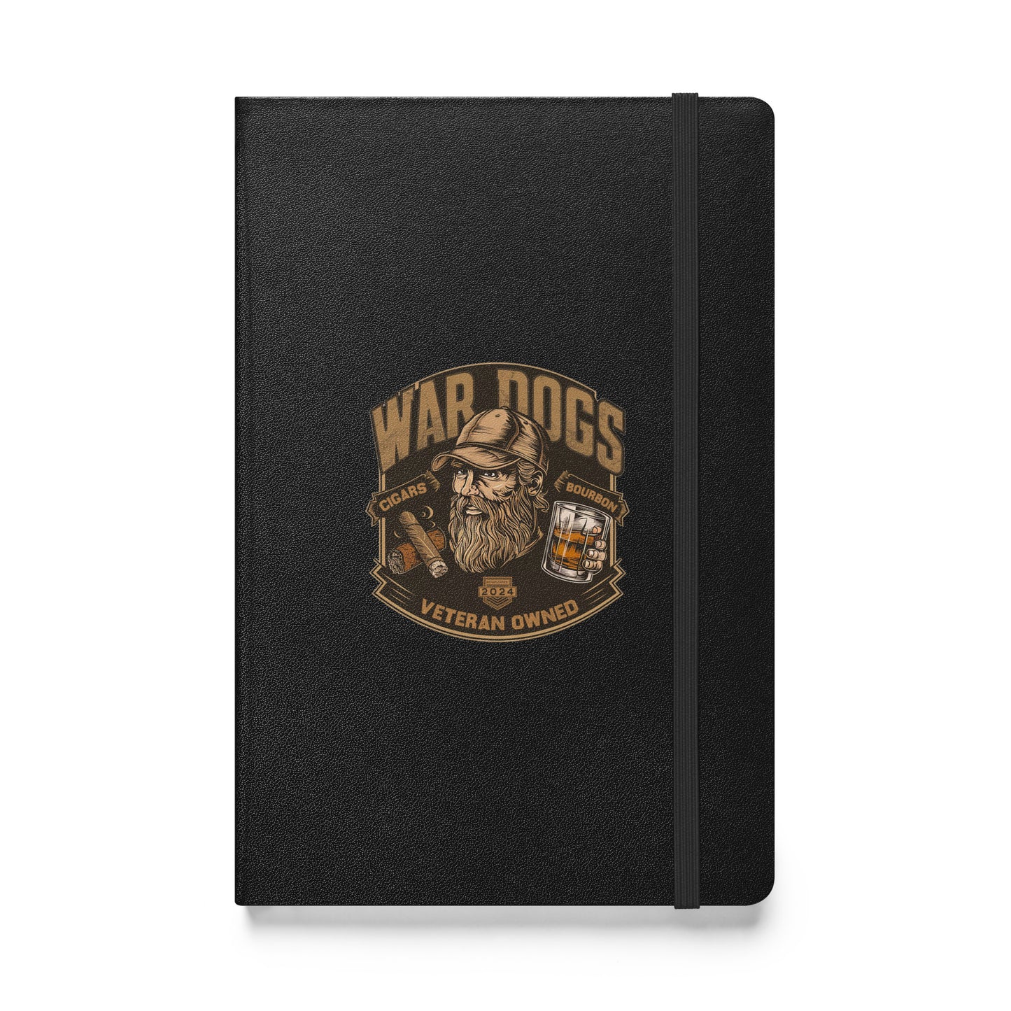 Hardcover bound notebook