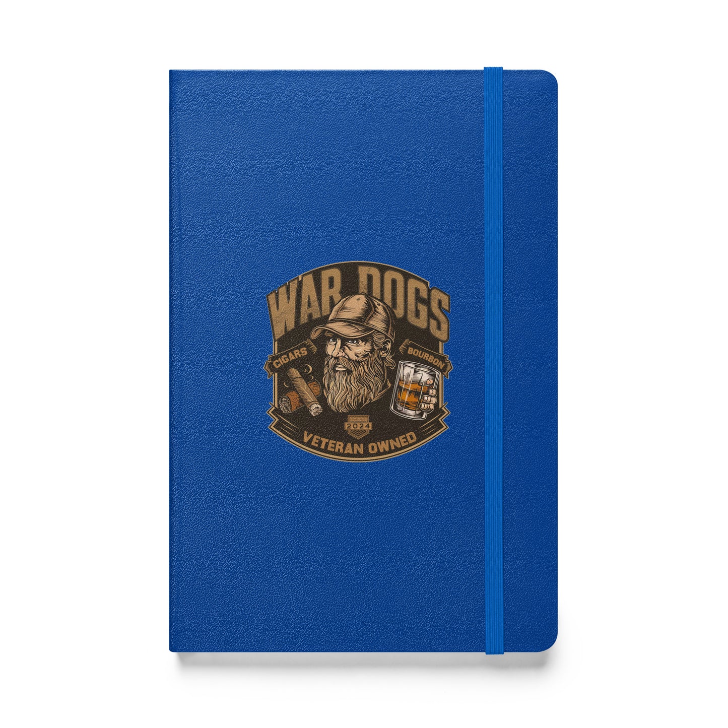 Hardcover bound notebook