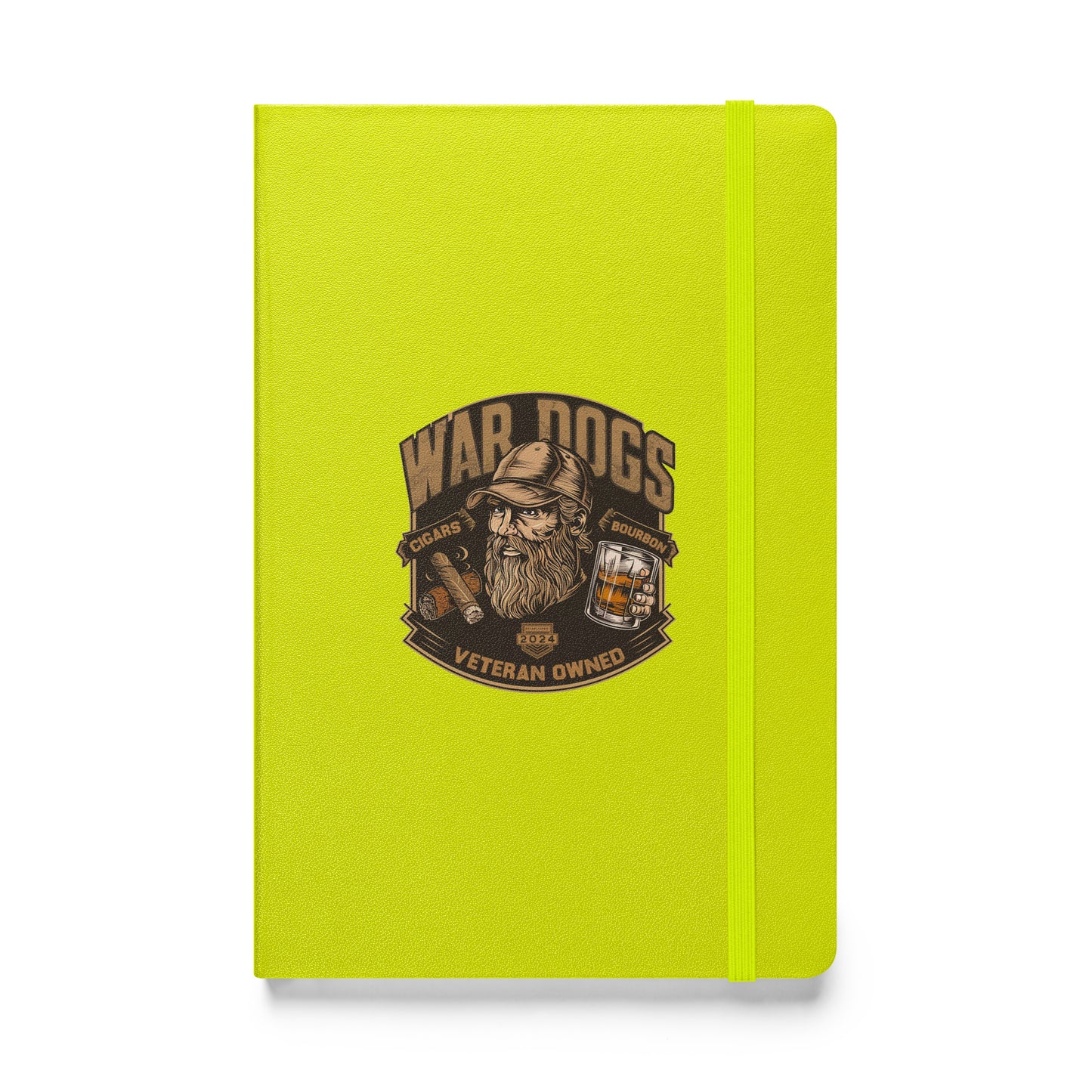 Hardcover bound notebook