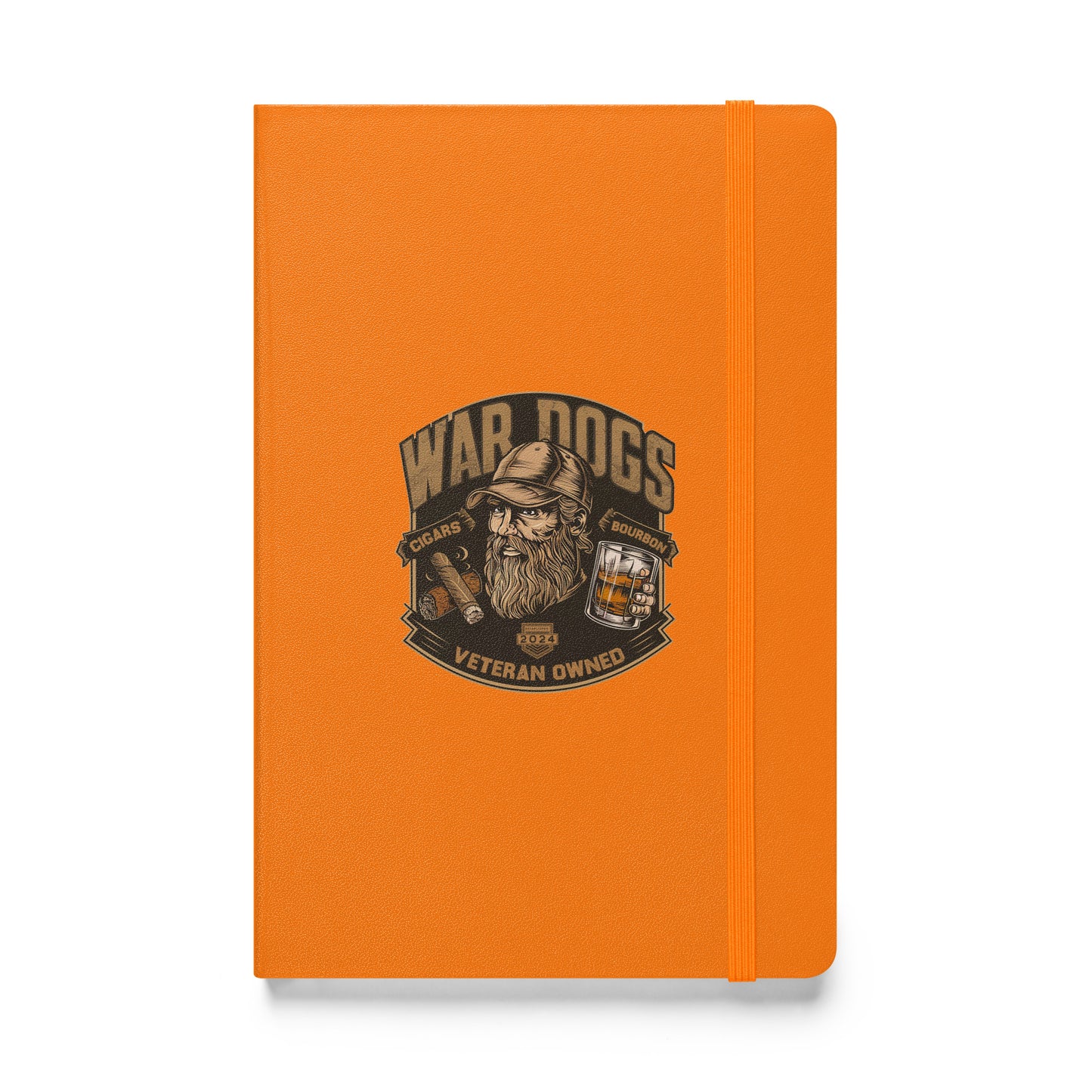 Hardcover bound notebook