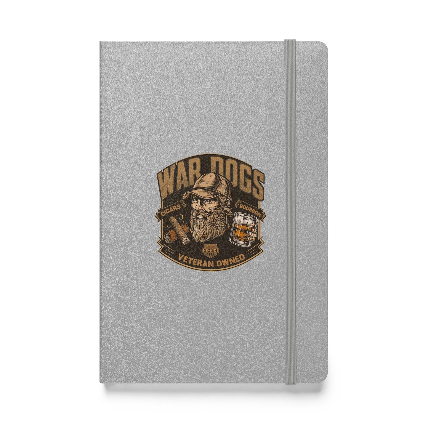 Hardcover bound notebook