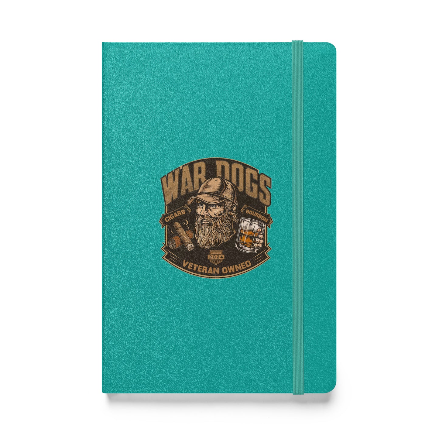 Hardcover bound notebook