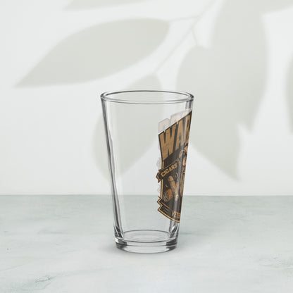 Shaker pint glass