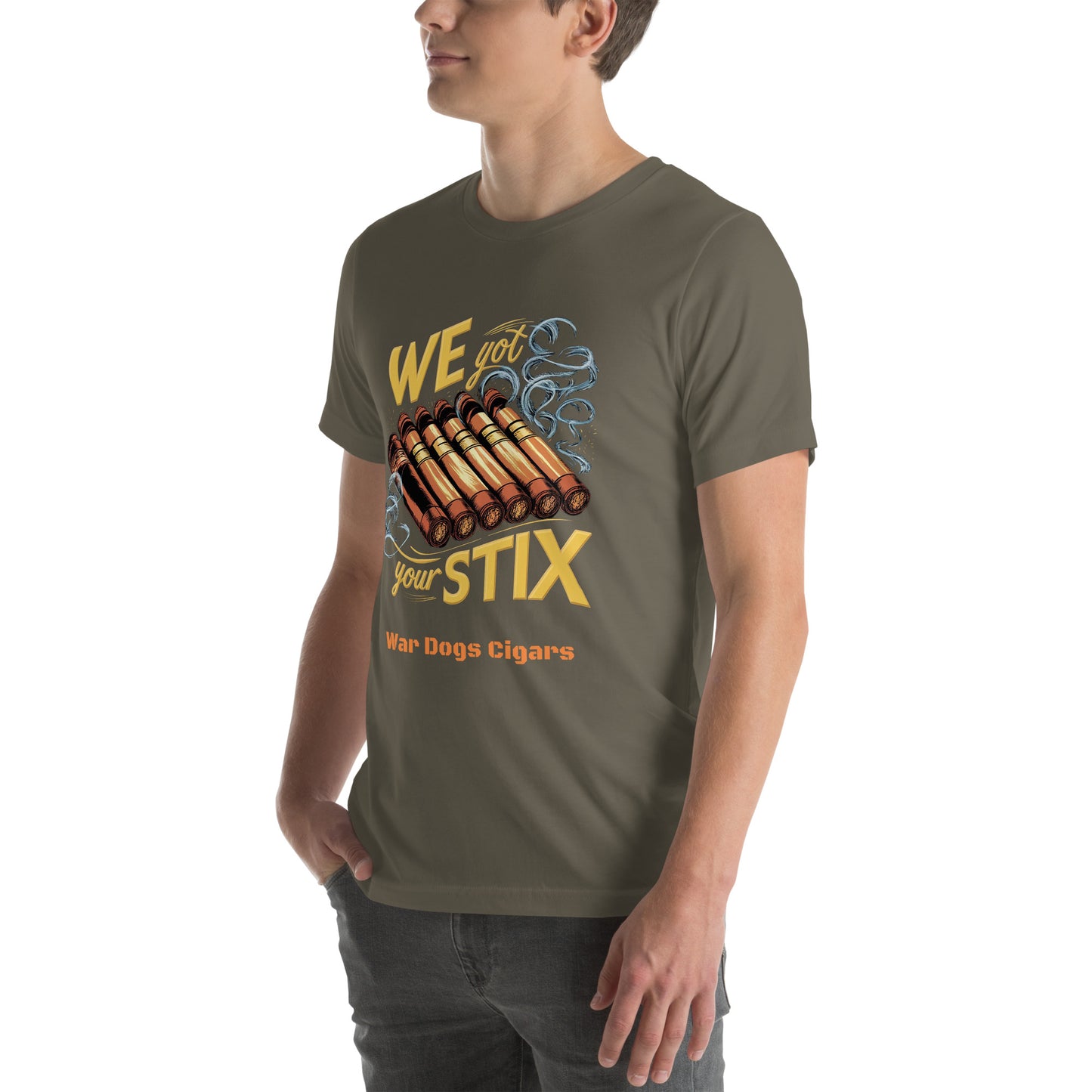 We Got Your Stix Unisex t-shirt